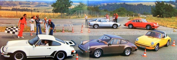Porsche 911 Modelprogram 1975 Carbrochure (1547)
